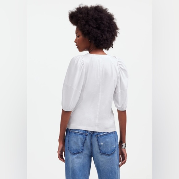 Madewell Puff Sleeve T-Shirt - Picture 3 of 8